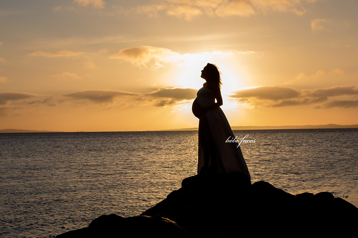 gravid billeder på stranden solopgang i aarhus marselisborg strand